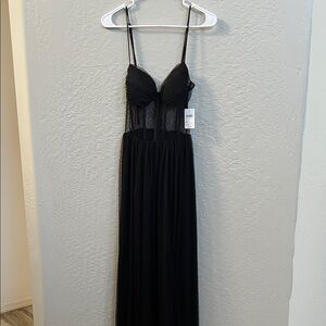 Windsor Black Textured Dress